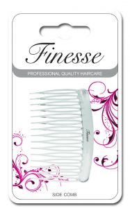 Finesse Side Comb Clear X2