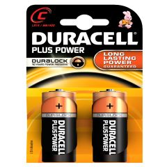 Duracell Batteries- C 2pk
