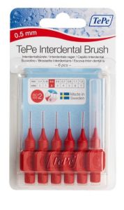 Tepe Interdental Brushes Size 2 - Red 0.5mm