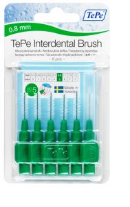 Tepe Interdental Brushes Size 5 - Green 0.8mm