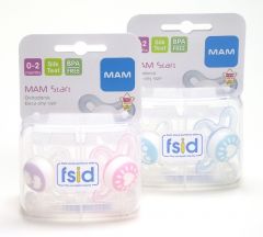 Mam Tiny Clear 0-2m Soothers