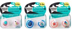 Tommee Tippee Anytime  Soothers 0-6m
