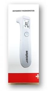 Infrared Thermometer With 3-Colour Display