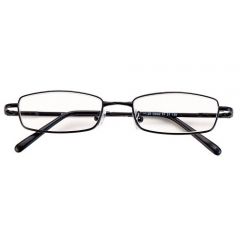 Readyspex Reading Glasses-1.50 Unisex Black Spring Hinge